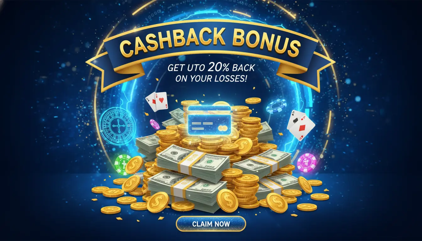 Shotz casino cashback bonus